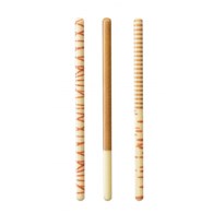 Choc. Decor. Pick-Up Sticks white set 135 mm (228 pc)