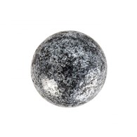 Choc. Decor. Black Pearl / Silver 27 mm (49 pc)