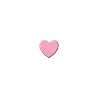 Choc. Decor. Pink heart 20mm (250 pcs.)