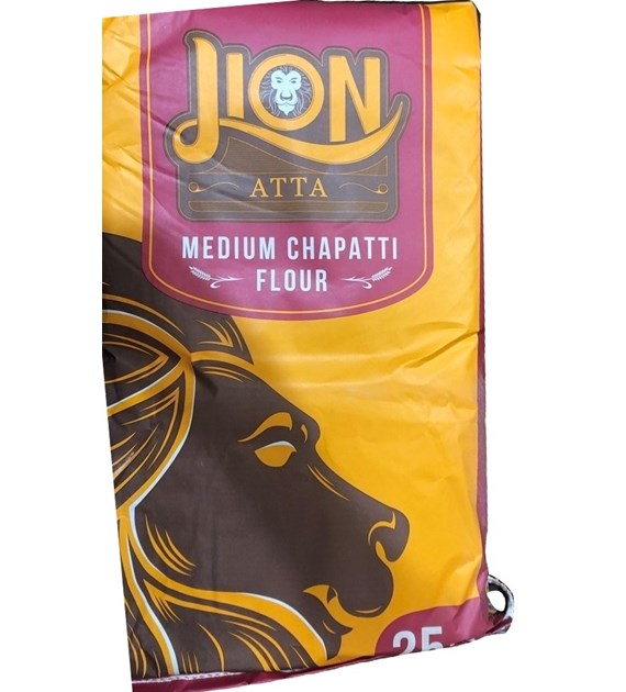 Carrs Lion Atta Medium Chapati Flour 25 kg